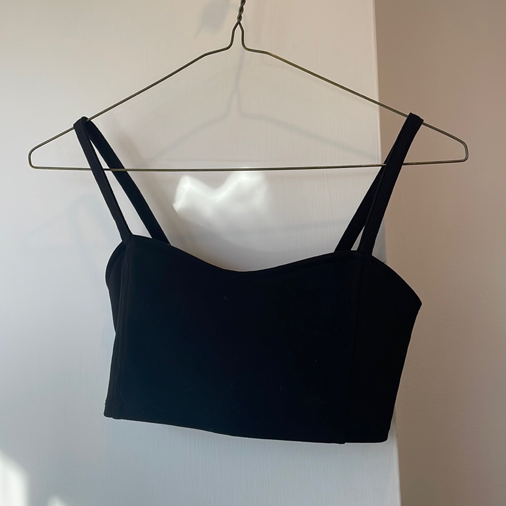 Brandy Melville strappy back bralette top